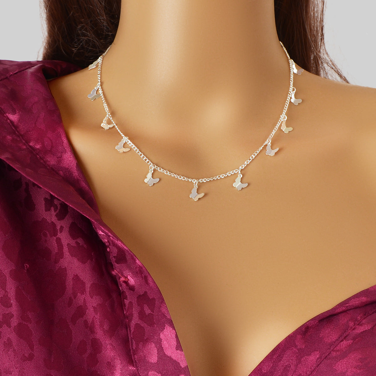 AU Local Boho Five-pointed Charm Choker Simple Casual Collarbone Necklace Collar-2