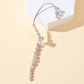 1 pc Luxury Cartilage Jewellery Full Rhinestone Long Ear Cuff Cartilage Earring